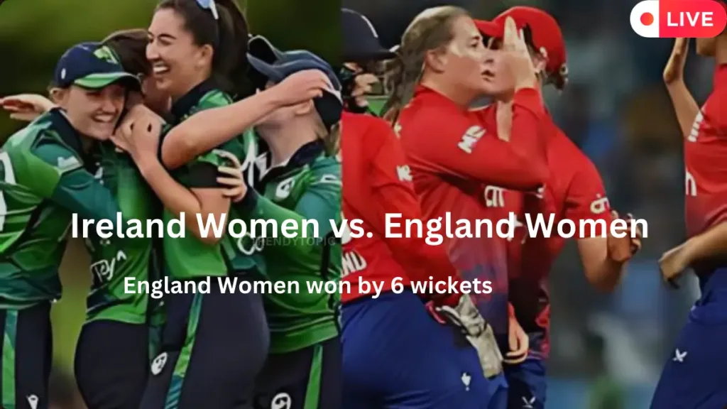 England Women won by 6 wickets